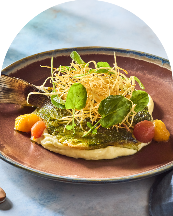 Pan-Roasted Branzino